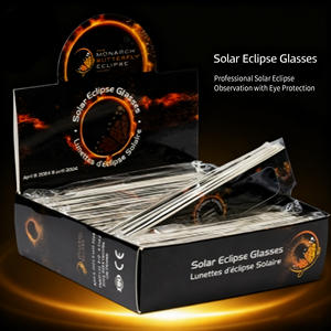 Gafas de <span class=keywords><strong>Eclipse</strong></span> Solar de Cartón Ecológicas con Logotipo Personalizado, Gafas de <span class=keywords><strong>Eclipse</strong></span> Solar con Certificación ISO/CE - Product Image 6