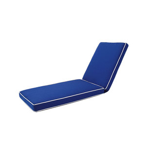 Wholesale Navy Blue Outdoor <strong>Long</strong> Beach Chair Seat <strong>Cushion</strong> - Product Image 1