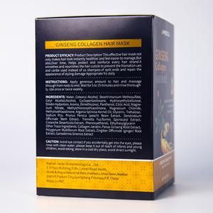 Produits de beauté, soin nourrissant réparateur, restauration des dommages, soin des cheveux doux, traitement au collagène, masque capillaire au ginseng - Product Image 5