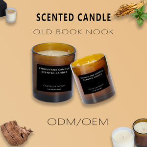 Vendita calda fatto a mano candele d'arte eco-friendly naturale cera di soia di lusso profumo di lunga durata barattolo di vetro profumi personalizzati Diwali - Product Image 3