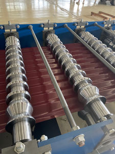 Proveedores de máquinas de fabricación de placa de acero de chapa de techo de hierro corrugado galvanizado - Product Image 3