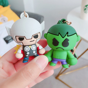 Portachiavi 3D <span class=keywords><strong>Marvel</strong></span> Spider-Man e Capitan America con Cinturino da Polso, Personalizzabili, Regalo Promozionale all'Ingrosso - Product Image 2