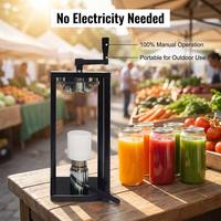 Máquina Selladora de Latas Manual, Tapadora Manual para Latas de Plástico PET, Producción en Pequeños Lotes