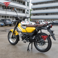 Motocyclettes Kawavave CUB 110cc, moteur Jianshe 150cc, motocyclettes à cadre courbé, Super Cub Motor