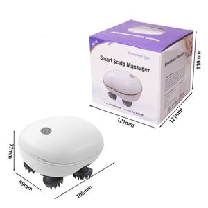Mini Masajeador de Cuero Cabelludo Impermeable, Masajeador de Cabeza Portátil con Luz Roja, Productos para Masaje Capilar - Product Image 1