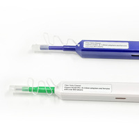 Nettoyeur de fibres optiques STS821 LC MU, stylo de nettoyage pour adaptateur de fibre optique, nettoyeur à un clic