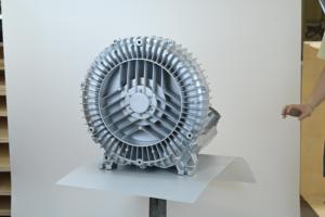 Souffleur d'air annulaire triphasé haute performance JQT12500B 12,5 kW 1650 m³/h, pompe à vide industrielle pour la collecte de poussière et l'aération - Product Image 3