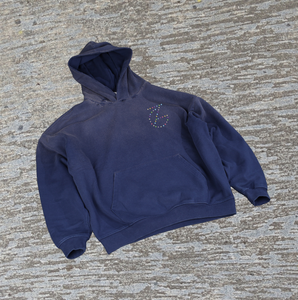 Veste polaire unisexe surdimensionnée doublée, épaisse, vintage, avec fermeture éclair sur le devant, en tissu tricoté en coton/polyester, avec logo personnalisé - Product Image 1