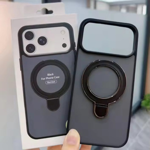 Funda a Prueba de Golpes con Soporte Híbrido para Teléfono Huawei P20 P30 <span class=keywords><strong>Lite</strong></span> <span class=keywords><strong>P40</strong></span> P50 P60 Pro, Anillo de Soporte de 360 Grados, Cubierta Magnética Mate - Product Image 6