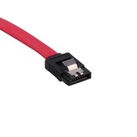 Kabel SATA 7Pin Merah 20 30 40 50CM untuk Hard Disk Sata HDD, Kabel Daya, Customized Dauble PC Serial ATA