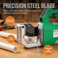 Coupe-tube électrique STARLINE STL-RTC751001 avec poignée en plastique et aluminium, qualité DIY et industrielle, garantie 3 ans, OEM/ODM