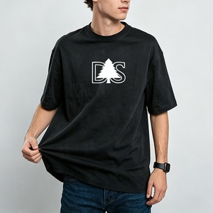 Camisetas de Hombre al por Mayor, 100% Algodón, Camisetas de Hombre de Color Sólido, Manga Corta, Camisetas Deportivas, Camisetas de Hombre con Serigrafía Personalizada - Product Image 2