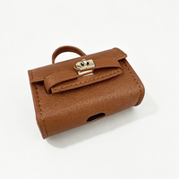 Étui pour écouteurs en cuir de style vintage conçu pour les AirPods, avec une protection complète contre les chutes, les aimants et les chocs