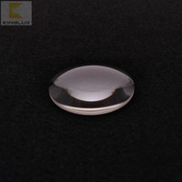 Verre de Quartz 46mm Diffuseur LED Asphérique Léger UV UVA UVB UVC Lentille Plano-Convexe