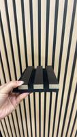 Panneaux muraux acoustiques en MDF modernes de qualité standard chinoise à prix raisonnable avec une forte réduction du bruit pour salon et hôtel