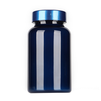 225ml 225cc 8OZ bleu rouge blanc supplément vide pilule en plastique Capsule médecine poudre solide comprimés bouteilles