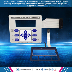 สวิตช์เมมเบรนระบบสัมผัสแบบ LED, การเหนี่ยวนำที่ละเอียดอ่อน, แผงควบคุมสำหรับไฟอัจฉริยะ - Product Image 3