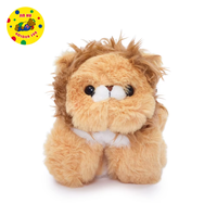 Adorable bracelet slap en peluche lion, poupée en peluche douce et portable, jouet amusant pour le quotidien et cadeau d'anniversaire délicat