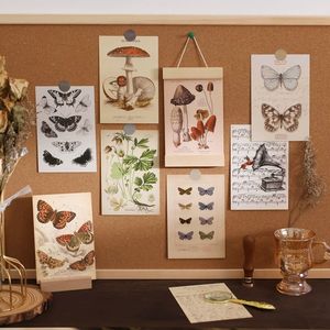 Lot de 30 : Kit de <span class=keywords><strong>collage</strong></span> mural vintage, impressions d'art, impressions illustrées, cartes postales végétales, cartes champignons, collection murale <span class=keywords><strong>photo</strong></span> esthétique - Product Image 4