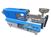 Mini Inyectora de Plástico de Escritorio de 50kn, Presión Estable, ABS, PP, PE, Máquina de Moldeo por Inyección para la Elaboración de Muestras Pequeñas de Plástico