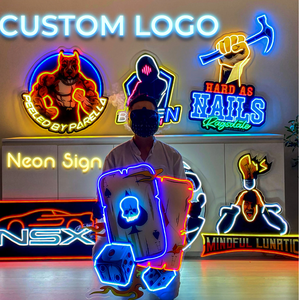 Insegna al Neon LED Personalizzata Artigianale ad Alta Densità per Vetrine di Boutique con Supporto in Acrilico Satinato - Product Image 5