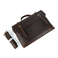 2023 porte-documents en cuir véritable sac étanche épaule messager sac d'affaires pour hommes exécutif Portable porte-documents