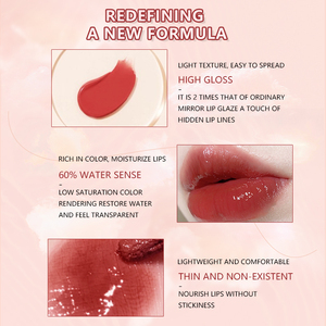 <span class=keywords><strong>JOCO</strong></span> Nuevo Soft Focus Soft Air Light Mirror Venta al por mayor Lip Glaze Maquillaje al por mayor - Product Image 6
