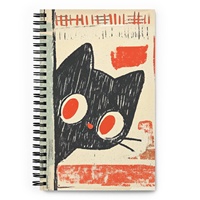 Carnet de poche souple pour l'école, agenda étudiant, carnet de croquis, papier d'art imprimé offset pour employés de bureau