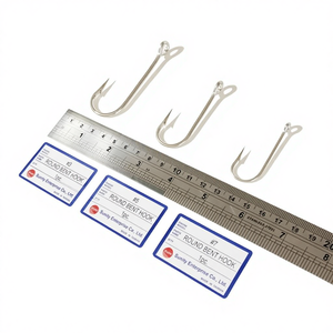 TAIWAN SUNITY Calidad Garantizada # Anzuelos de Pesca Marítima de Acero Curvado de 7 Puntas, Alta Eficiencia con Regla - Product Image 1