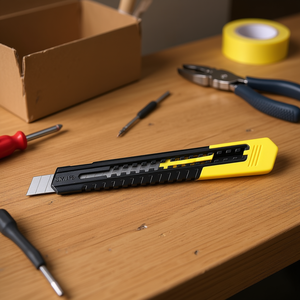 Cuchillo Multiusos Cutter Sm9 con Hoja Retráctil para Tareas de Corte de Precisión - Product Image 3