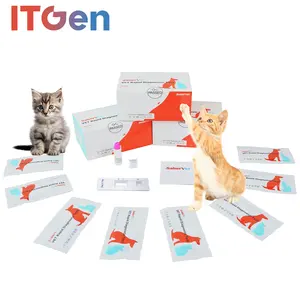 Itgen Vet teşhis kedi hızlı Combo Test kiti Feline lösemi virüs antijen hızlı testi