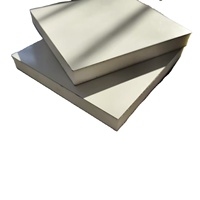 Panneau en mousse phénolique à double face en aluminium, forme rectangulaire, longue durée de vie, durable, plaque de conduit d'air HVAC pour usage hospitalier
