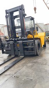 Montacargas Eléctrico Japonés Original de 20 Toneladas Usado TCM FD20 FD30-16 con Posicionador de Horquillas Desplazable Lateral y Mástil de Tres Etapas - Product Image 6