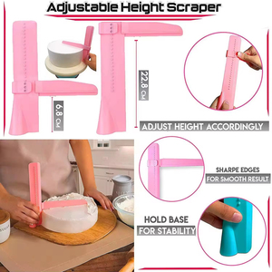 OEM 200 Pièces/Set Kits de Décoration de Gâteaux, Support à Gâteau Décoratif, Moule en Silicone pour Pâtisserie - Product Image 4