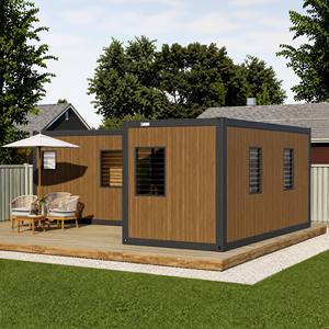 Fabricantes de casas móviles para uso exterior del complejo Casa móvil Casa hecha de materiales duraderos Pequeña casa móvil prefabricada - Product Image 1