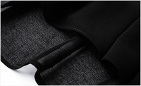 FMY69312 Robe trapèze en cachemire à taille empire, ornée de diamants, style rétro élégant et luxueux, nouvelle collection printemps, personnalisée en usine