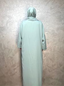 LM003 trùm đầu abaya Khăn trùm đầu gắn liền với túi hồi giáo jilbab cầu nguyện ăn mặc 1 mảnh jabab cầu nguyện ăn mặc khiêm tốn - Product Image 2