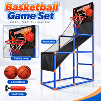 Basketball-Arcade-Spielset für Kinder mit Korb und Ballrückführung, Outdoor- und Indoor-Sportspielzeug für Großhändler und Online-Verkäufer