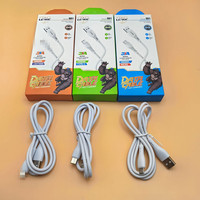 Kabel Pengisian Cepat Universal USB-C JYD S01 3A, Kabel Data Pengisian Cepat USB ke Type-C untuk Android dan iOS
