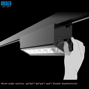 Vendita calda magnetico Led pista luce SMD in alluminio pressofusione sistema ferroviario Hotel <span class=keywords><strong>Showroom</strong></span> 40W led pista lampada - Product Image 3