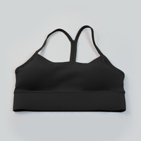 Soutien-gorge de sport pour femmes pour Fitness Gym Utilisation Gilet de yoga avec double face Branding Beauty Back Sling Bra avec ceinture mince serrée