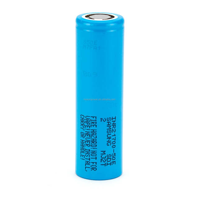 21700 5000mah INR21700 50E 5000mAh 3.6V Lithium Battery Cell 15A High Capacity Rechargeable for Electric Vehicles