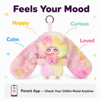 Série Colorful Sweetheart AI PVC Bean Bag Vinyl Blind Box Personnage Frozen Pendentif Poupée Intelligente Unisexe Cadeau d'Anniversaire Tous Âges