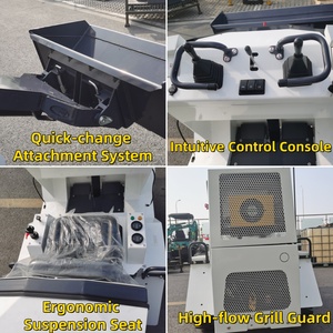 Dp S390 200kg Diesel/Xăng Micro Skid chỉ đạo tùy chỉnh Mini Skid chỉ đạo Dingo đa chức năng nhỏ cargadora với hàng rào tông đơ - Product Image 4