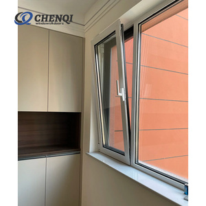 Modern Simple Aluminum <strong>Tilt</strong> <strong>Turn</strong> Casement <strong>Window</strong> Aluminum Alloy Frame Stainless Steel Screen <strong>Netting</strong> Swing - Product Image 3
