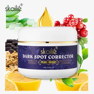 Skyline Private Label Organic Pearl Brightening Whitening Anti-Freckle Dark Spot Remover Face Cream