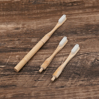 Têtes de brosse à dents en bambou, brosses à dents écologiques et végétaliennes pour des soins bucco-dentaires durables et sans déchets, sans BPA, poils doux