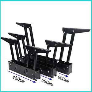 อุปกรณ์ฮาร์ดแวร์เฟอร์นิเจอร์โลหะอัจฉริยะอเนกประสงค์ ขาตั้งยกปรับระดับได้แบบเชื่อมต่อสองจุด ใช้ได้สองรูปแบบ สำหรับโต๊ะในห้องนั่งเล่น - Product Image 5