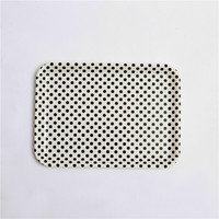 Mini plateau en plastique d'impression Table Spinning Plateaux de vacances Rectangle Cadeau Pas Cher Charge Plateau en plastique