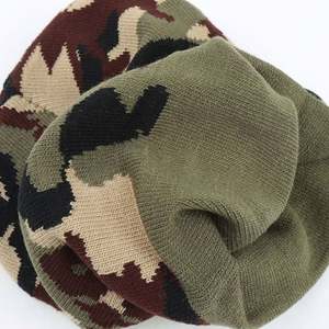 Gorro de Punto con Estampado de Leopardo, Cebra y Pata de Gallo Camuflado, Diseño de Moda Otoño Invierno 2024, para Hombre y Mujer - Product Image 4